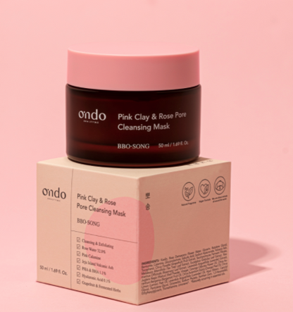 Pink Clay & Rose Pore Cleansing Mask